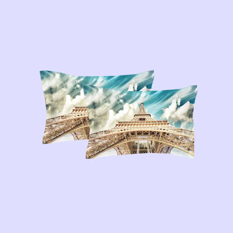 3 шт. Комплект постельного белья с принтом Эйфелевой башни|bed linen|king size quilt3d print bedding