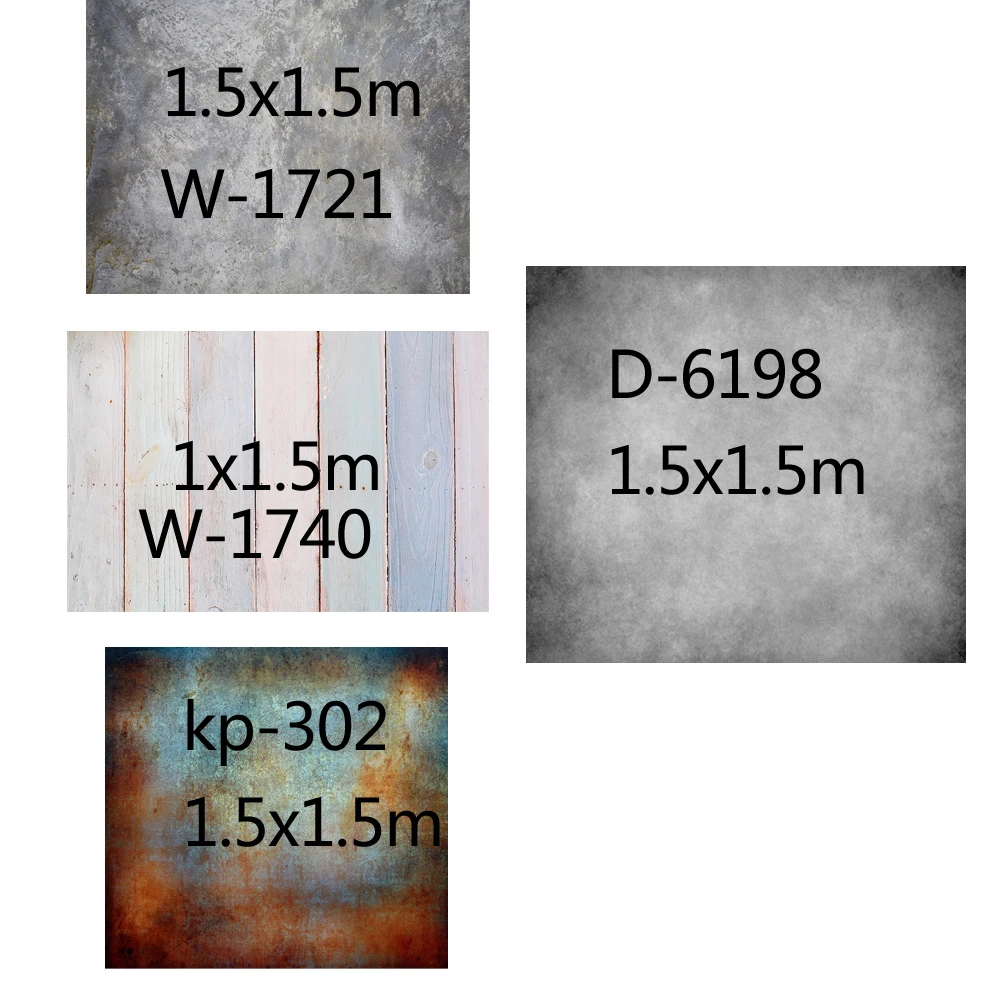 

4pc polyester customized wood photography backdrop baby photo newborn