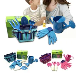 Маленький инструмент садовника набор с сумкой дети Садоводство подарок для мальчиков девочек игрушки Новые