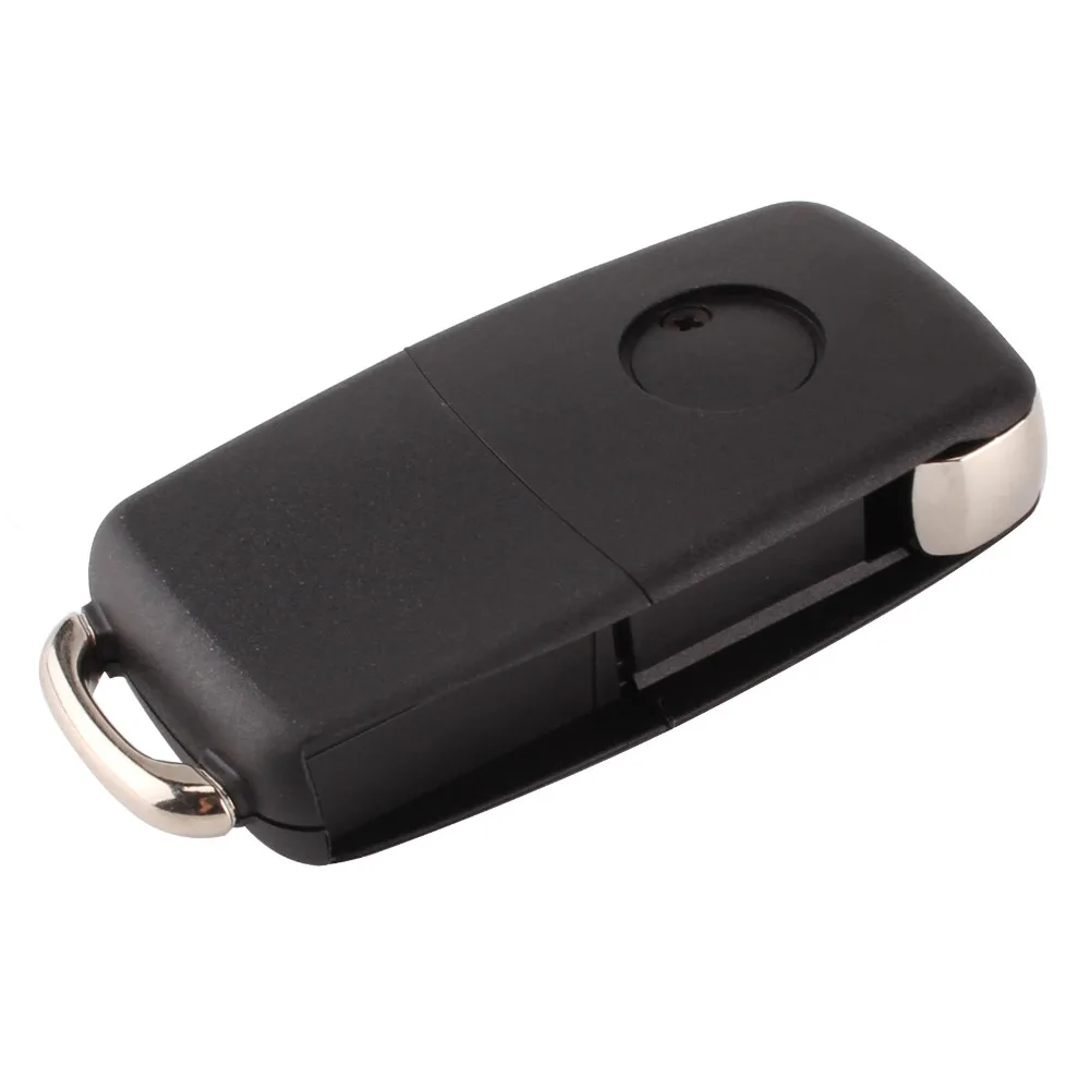 KEYYOU складной 4 3+ 1 кнопки автомобиля дистанционного Флип ключ оболочки чехол Брелок для Volkswagen Vw Jetta Golf Passat без лезвия