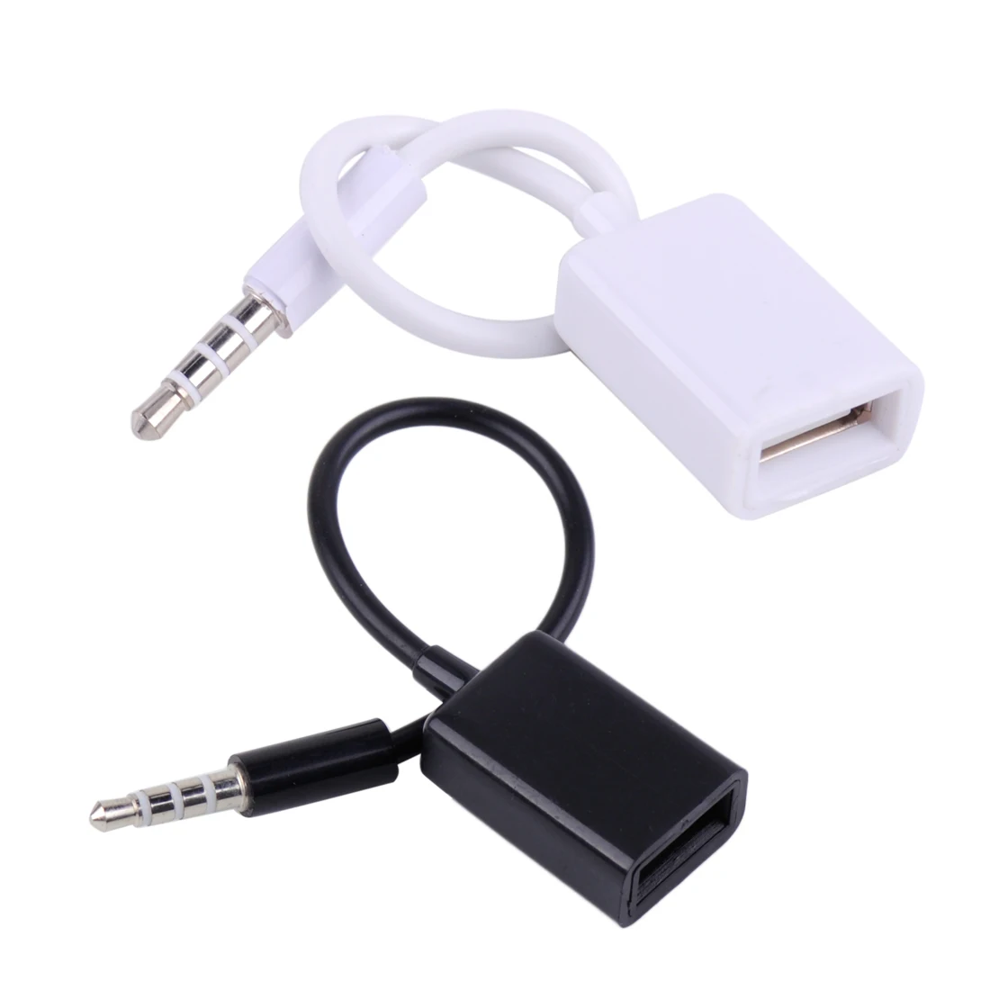 CITALL автомобиля MP3 3,5 мм штекер наушников AUX аудио разъем Jack к USB 2,0 Женский конвертер Кабель
