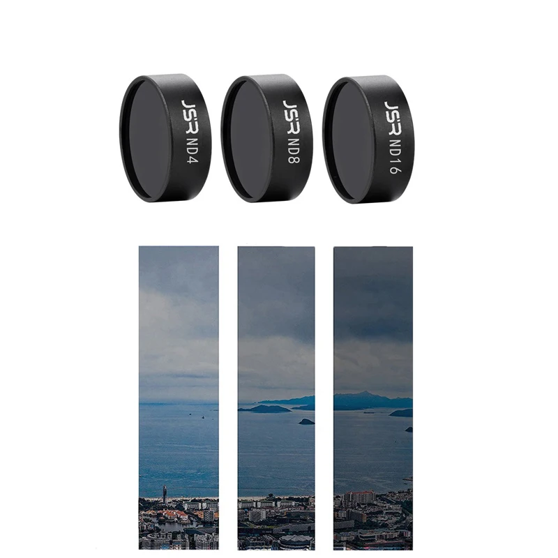 Mavic Air Drone Filter kit  ND4+ND8 + ND16 Filters Neutral Density For DJI Mavic Air Drone Accessories 1 (3)