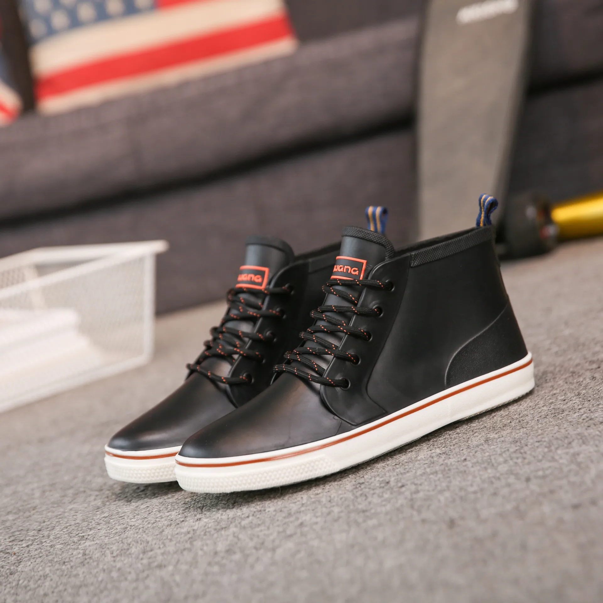 Купить мужская обувь, модные резиновые сапоги, нескользящая обувь ...