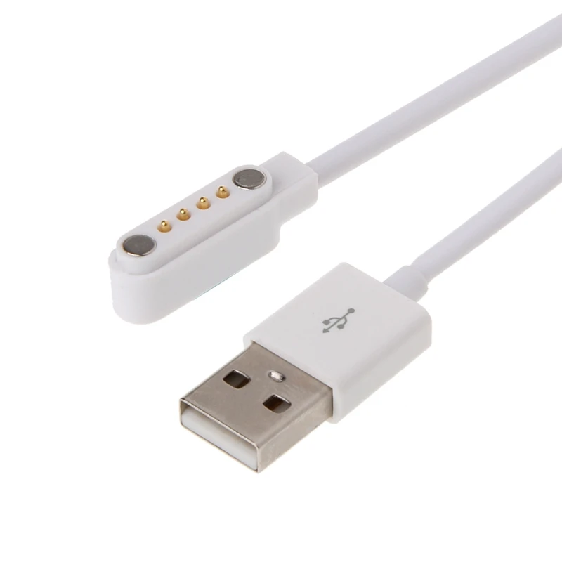 60 см 4 P наручные часы зарядный кабель Магнитный Интеллектуальный usb зарядный кабель питания