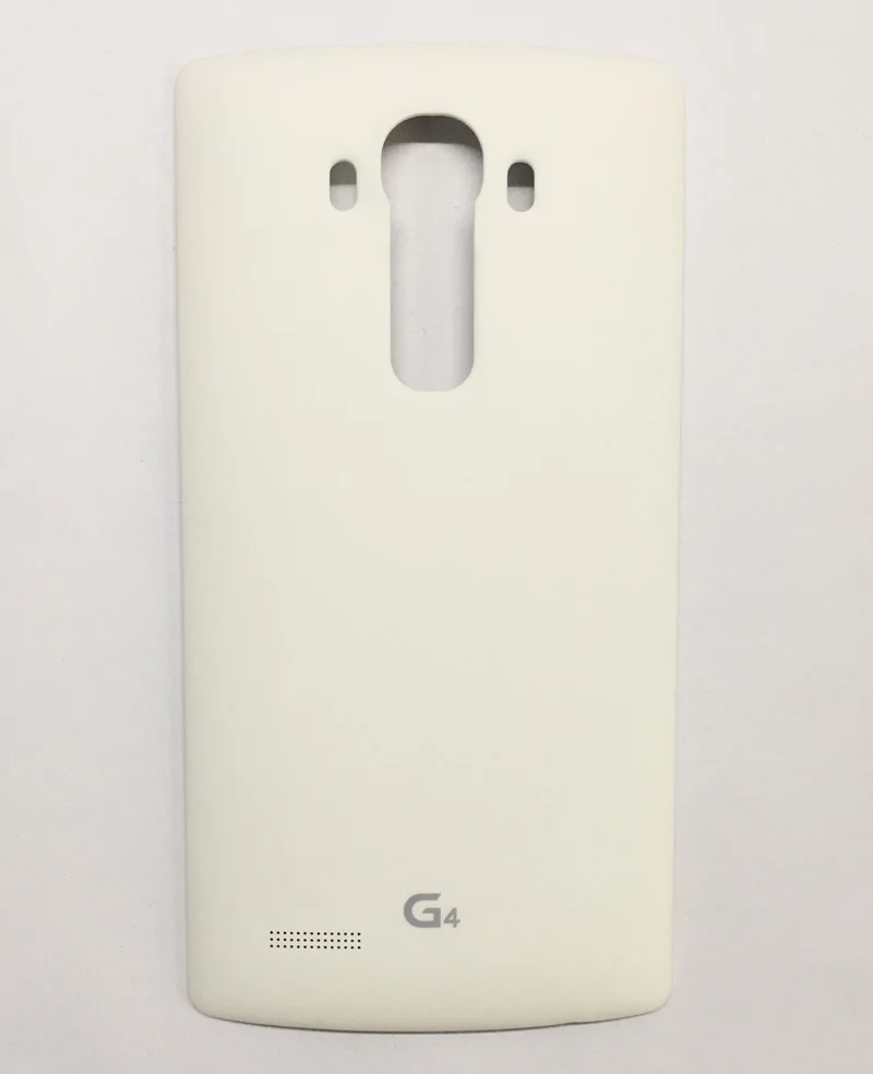 Yamerepair оригинальная новая задняя крышка для Lg g4 натуральная кожа крышка батареи Замена для G4 все версии с NFC - Цвет: g4 white leather