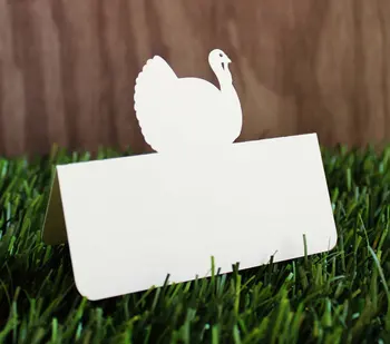 

Turkey Place Cards Wedding Christmas holidays table number Card birthday bridal baby shower Seating escort markerpc001