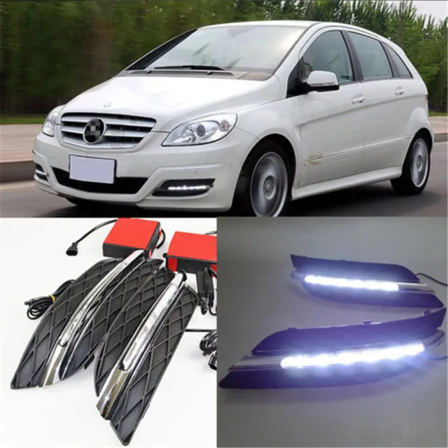 Buy White LED Daytime Running Lights DRL LED Fog Lamp