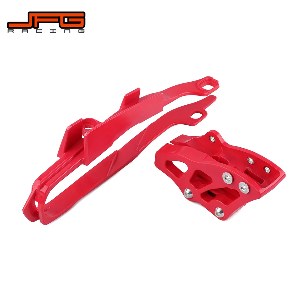 Motorcycle Red Chain Slider Guide Guard Swingarm Slider Protector for HONDA CR125R CR250R CRF250R CRF450R CRF250X CRF450X motorcycle chain guard