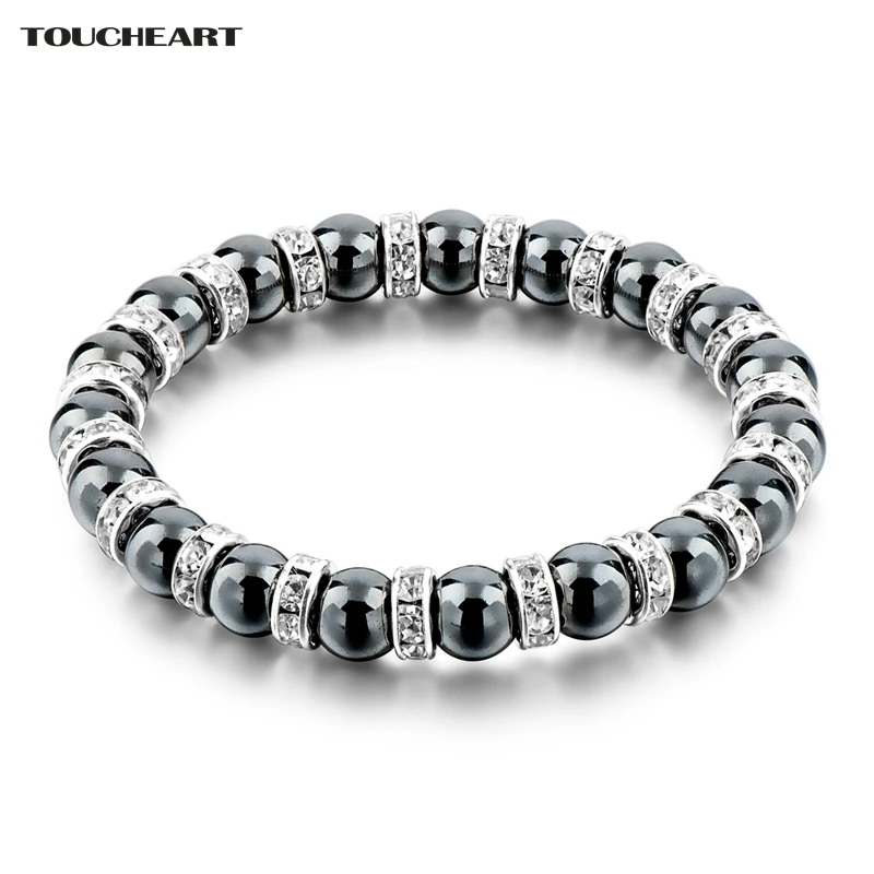 

TOUCHEART Luxury Antique Black Buddha Prayer Bracelets & Bangles For Men Women Silver Beaded Bracelet Pulseras Hombre SBR160115