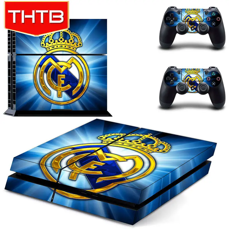 Football Team Sign PS4 Skin Sticker For Sony Playstation 4 PS4 Console protection film and Cover
