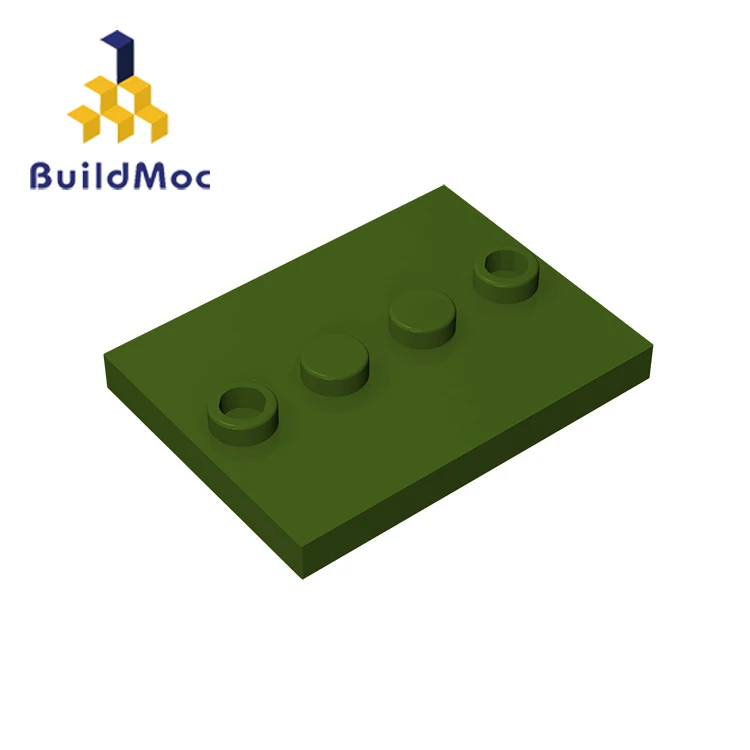 BuildMOC 88646 17836 3x4 человеческие базовые кирпичи Technic changever Catch для строительных блоков частей DIY развивающие творческие подарочные игрушки