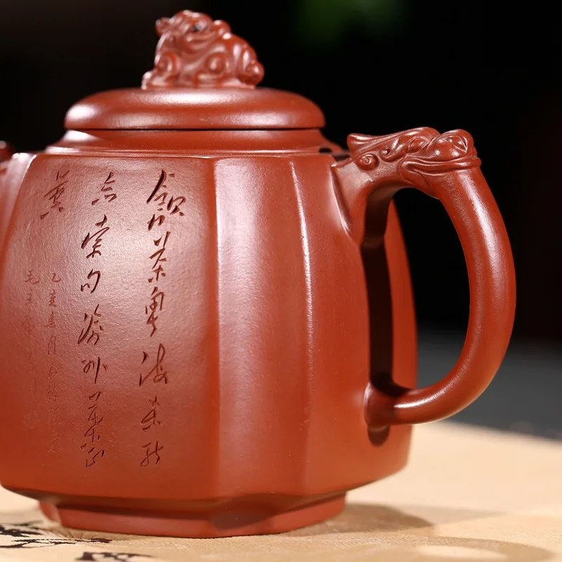 Yixing Sifang Longzun фиолетовый; песок Teaware оптом