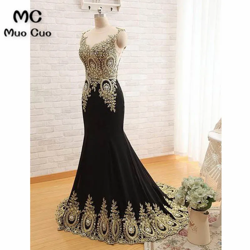 2017 V-neck Fashion Evening Dress Prom Dresses Party Gown5_