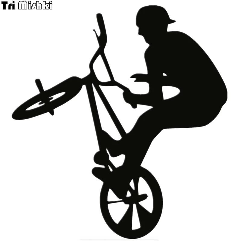 Tri Mishki HZX367# 16.2*15см biker вело велосипедвиниловые наклейки на авто наклейка для