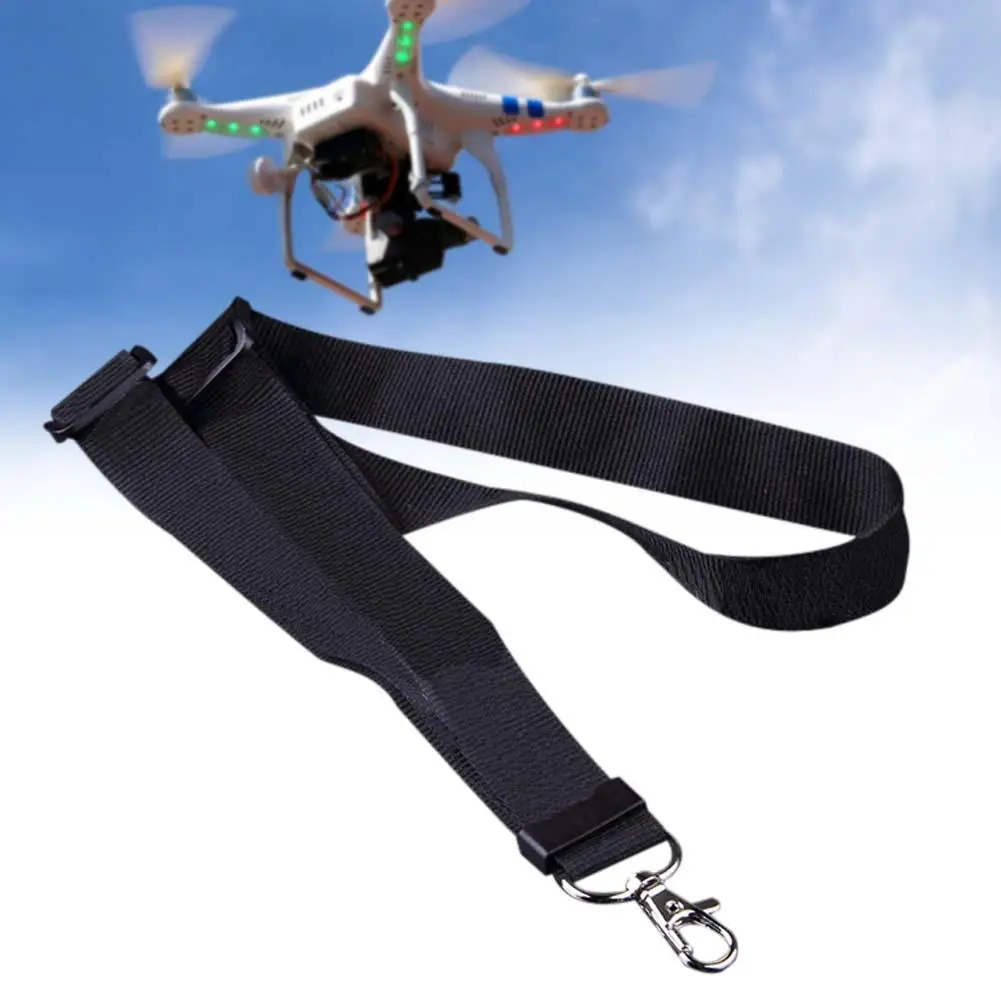 Durable RC Transmitter Model Black Adjustable Neck STRAP Lanyard For JR