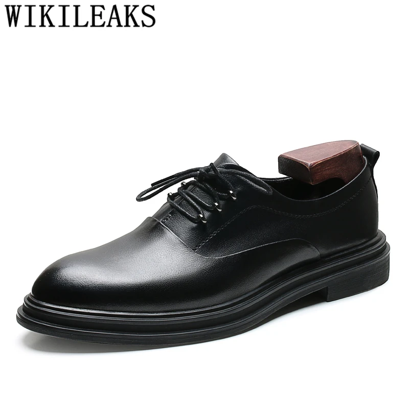 

mens dress shoes genuine leather men formal shoes oxford shoes for men italian brand office shoes men zapato hombre sepatu pria