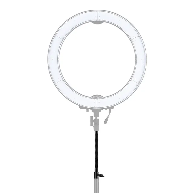 26.5cm/10.4" Bendable Metal Tube Light Stand Extension Arm for LED Ring