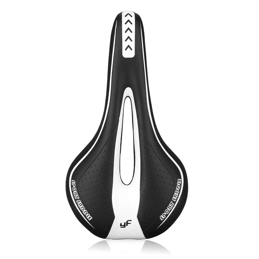  Silicone Gel Extra Soft Bicycle Bike MTB Saddle Cushion Seat Cover Pad Comfort Road Mountain Bike Leather Woman #3O18 (75)