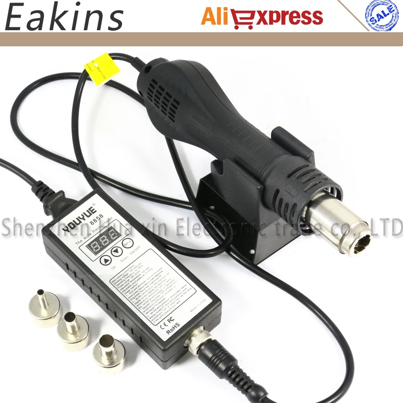 

Free shipping High quality Portable BGA Rework Solder Station YOUYUE 8858 11V/220V Better Saike 8858
