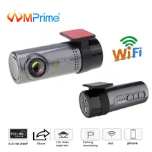 AMPrime мини автомобиль тире камера 30fps мониторы Full HD Скрытая регистратор Dashcam спереди видео регистраторы видеокамера с обнаружением движения