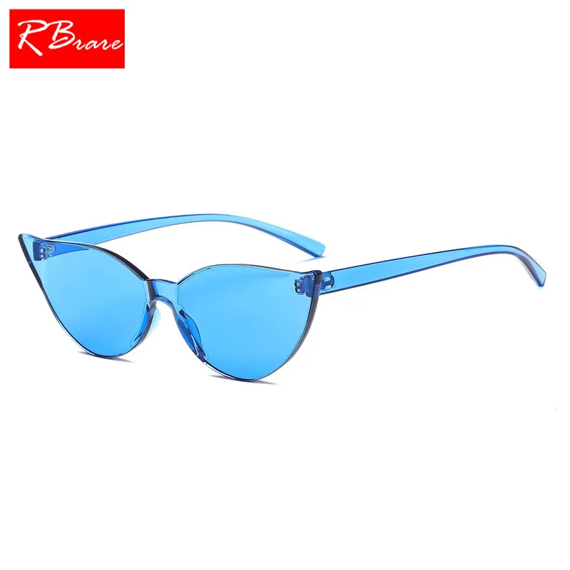 RBRARE Modis One-piece Sunglasses Women Vintage Cat Eye Sun Glasses Candy Color Transparent Okulary Shopping Vacation Oculos RBRARE Modis One-piece Sunglasses Women Vintage Cat Eye Sun Glasses Candy Color Transparent Okulary Shopping Vacation Oculos