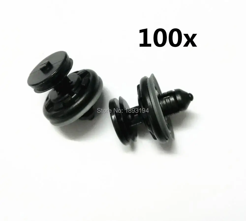 100 Pcs / Lot 6Q0868243 Interior Trim Panel Door Card Trim Clips for VW