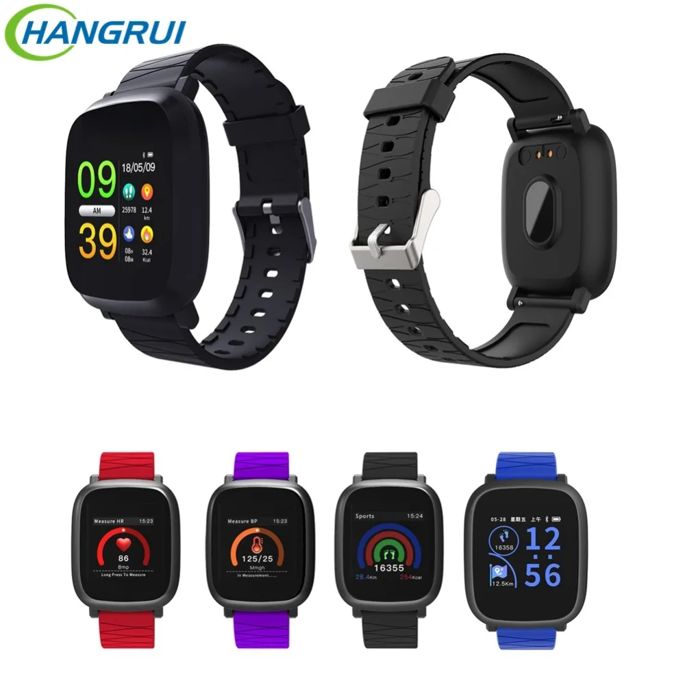 Hangrui M30 Smart Bracelet 1.3 inch Color Screen Wristband Fitness Tracker Heart Rate Tracker Waterproof Sport Smart Wristband
