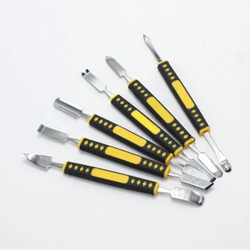 

10sets 6 in1 Metal Spudger Opening Prying Bar for Smartphone Repairing Multi Repair Tool kit