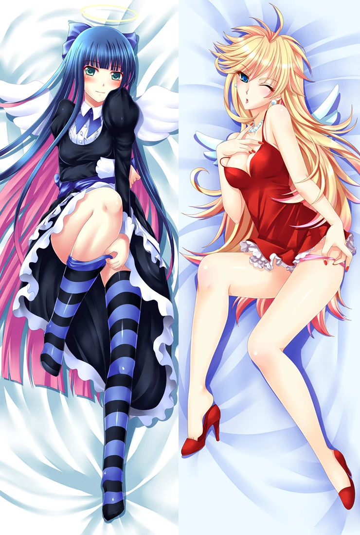 Август аниме-Трусики& чулок с Garterbelt Panty anarchy Dakimakura тела Подушка Чехол Обложка обнимающаяся Подушка Чехол