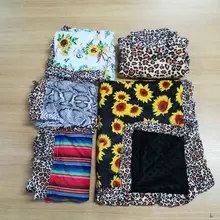 30 шт./партия, детское одеяло в полоску с оборками и рисунком змеи, Детская накидка с бахромой, леопардовая Крышка для душа, подарок для ребенка, DOM1061310