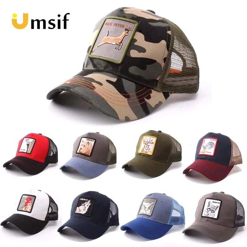 

2019 Summer Fashion Women Men Camouflage Mesh Baseball Caps Male Female Cotton Breathable Snapback Caps Hip Hop Adjustable Hats