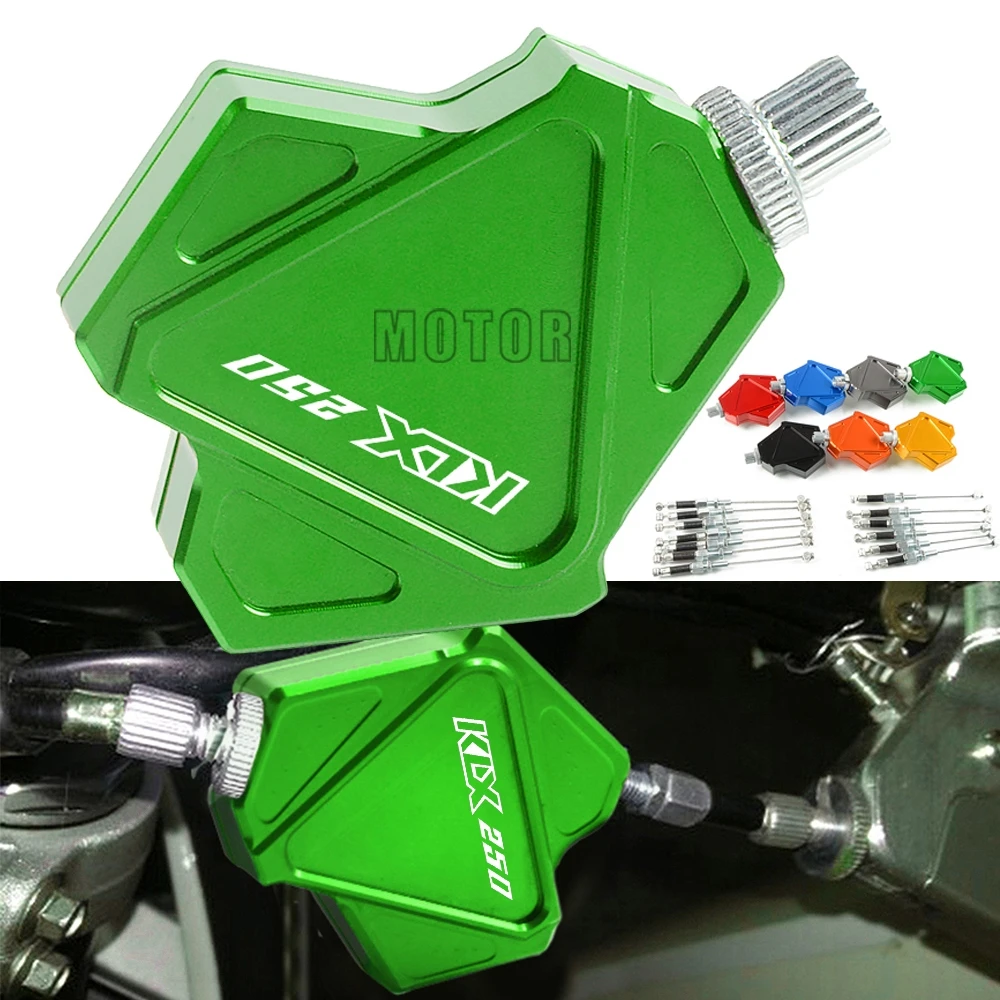 Для Kawasaki KLX250/D-TRACKER250 1993- KLX 250/D-TRACKER Мотоцикл с ЧПУ Грязь Яма муфта для велосипеда рычаг простая кабельная система