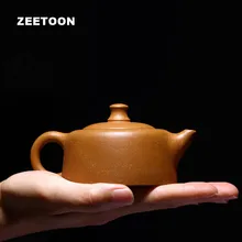 160cc Аутентичные Исин Чай горшок Китайский Фиолетовый Клей Здоровье и гигиена кунг-фу Чай комплект пуэр чайник бутик zi SHA юаней Ding тянь Цзи горшок