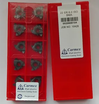 

10PCS thread turning tool 22 ER6.0 ISO screw inserts insert cnc tool lathe BMA free shipping!