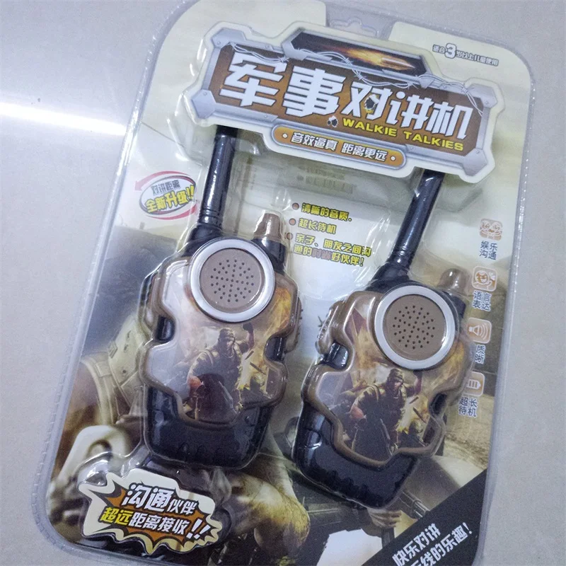 1 pair Magical Interesting Interactive Funny Talking Toy Children Radio Toy Walkie Talkie Kids Electric Outdoor Watch Interphone