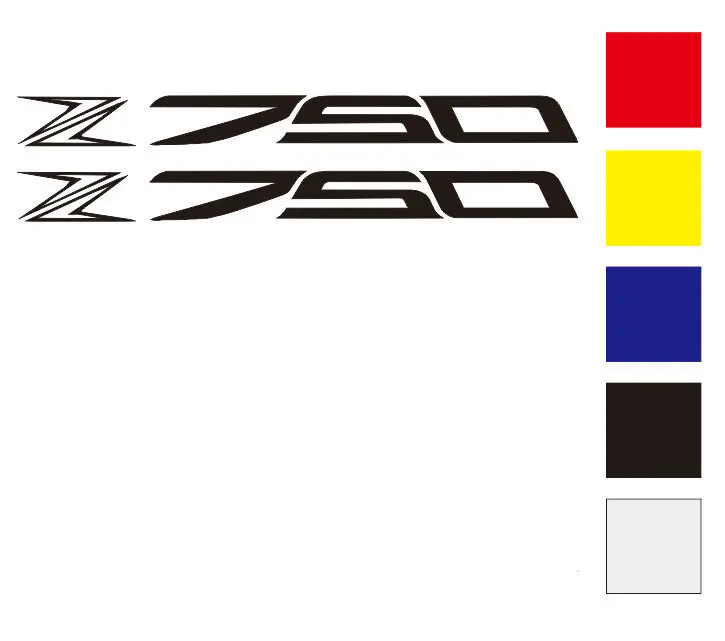 

Reflective sticker helmet decorative motorcycle fit for Z750