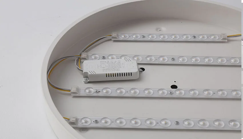 Ультра тонкий круглый светодиодный потолочный светильник для гостиной, столовой, спальни диаметром 40, 50, 60 см, современный потолочный светильник с регулируемой яркостью