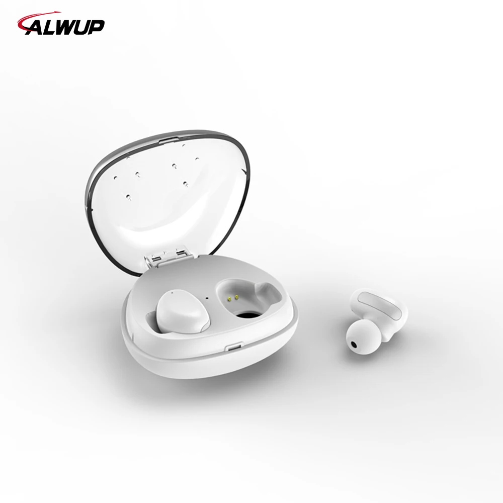 ALWUP UPI8S Bluetooth наушники 3D стерео беспроводные наушники гарнитура с внешним аккумулятором для Xiaomi iPhone 6 7 android samsung - Цвет: White set