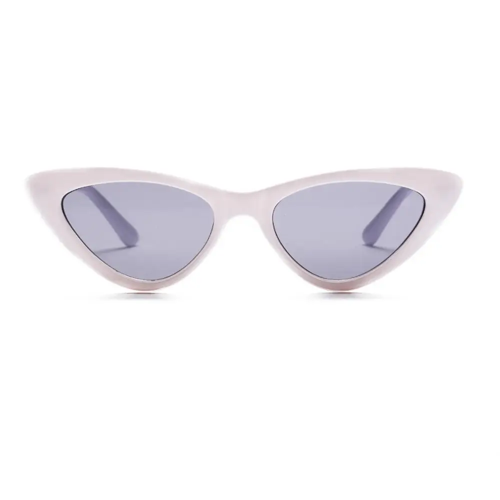 Солнцезащитные очки «Котенок» для женщин, мода, новые брендовые дизайнерские модные ретро леопардовые разноцветные солнцезащитные очки для женщин NX - Цвет линз: white