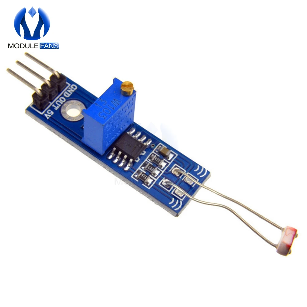 Оптическая Плата датчика освещенности для Arduino LM393 DO выходное напряжение 3 В 5 В|light