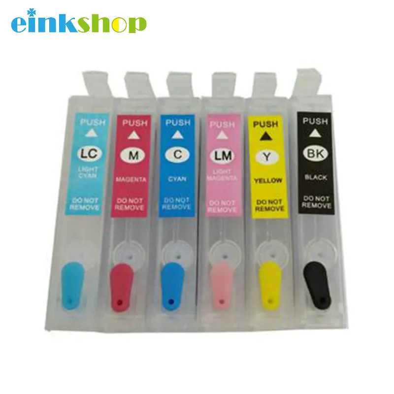 T0791 T0796 for Epson T0791 Empty Refillable Ink Cartridges for Epson