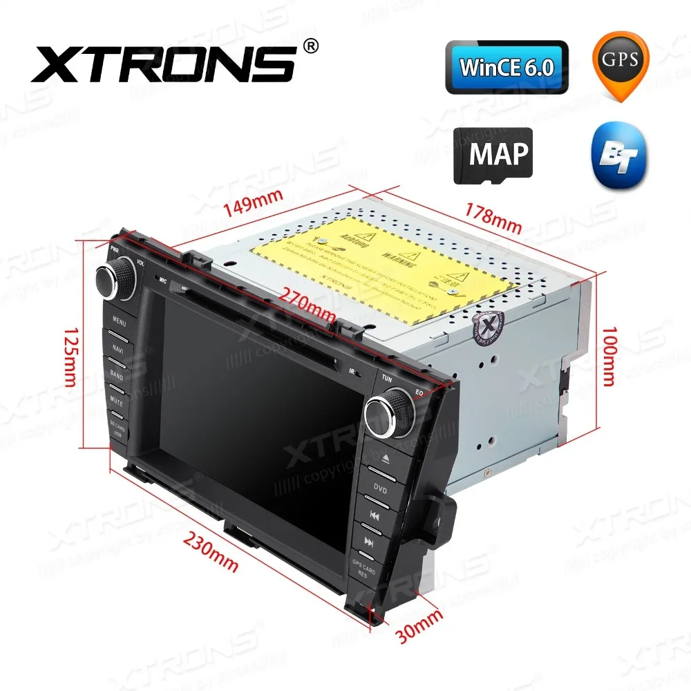 Best 8" Car DVD Radio GPS for Toyota Prius 2009-2013 (Left Hand Drive) with Android Mirror Link Support & External Microphone Support 3