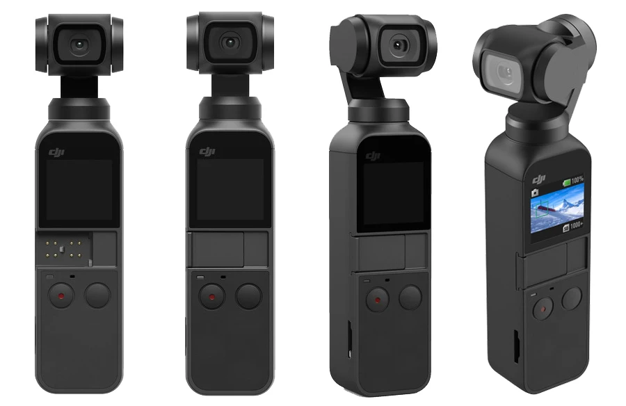 DJI Osmo карман 4K 60fps видео Механическая стабилизация интеллигентая(ый) съемки 3-осевая стабилизированная селфи! Успей купить