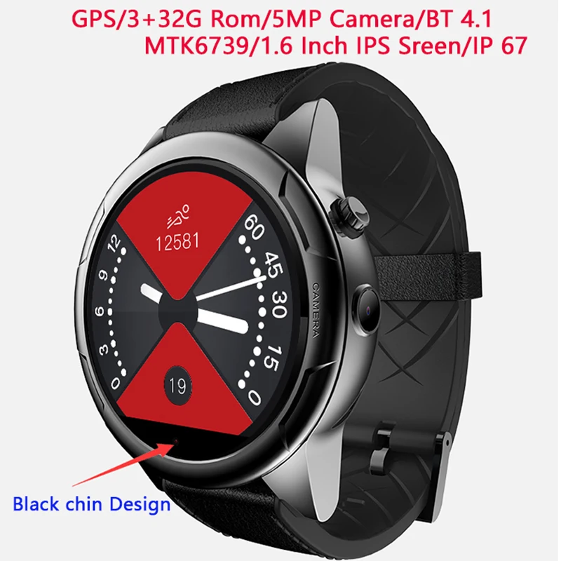 Новинка 2019 умные часы модель MTK6739 телефон 3 Гб + 32 ГБ Android 7 1 GPS Смарт для мужчин