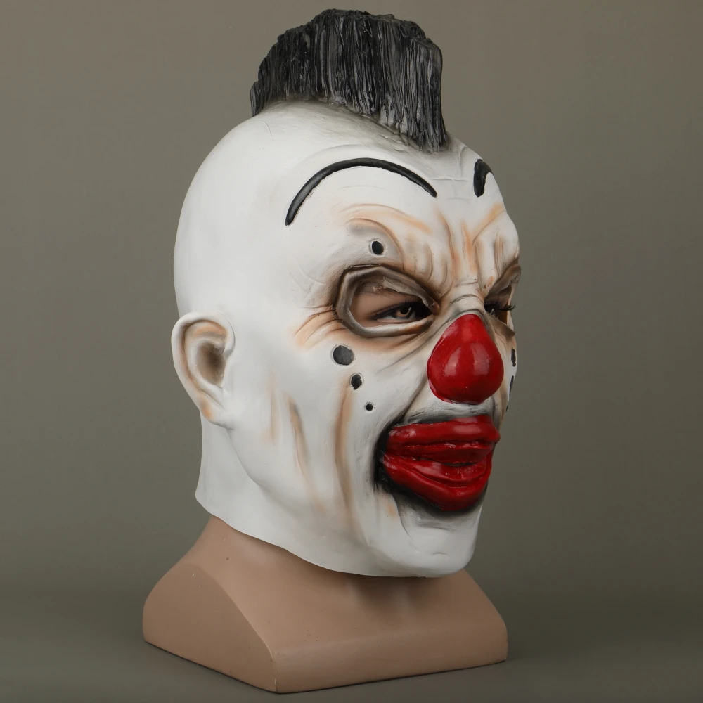 Halloween Masks Latex Party Joker Mask Red Nose Fancy Dress Cosplay Costume Mask Masquerade (4)