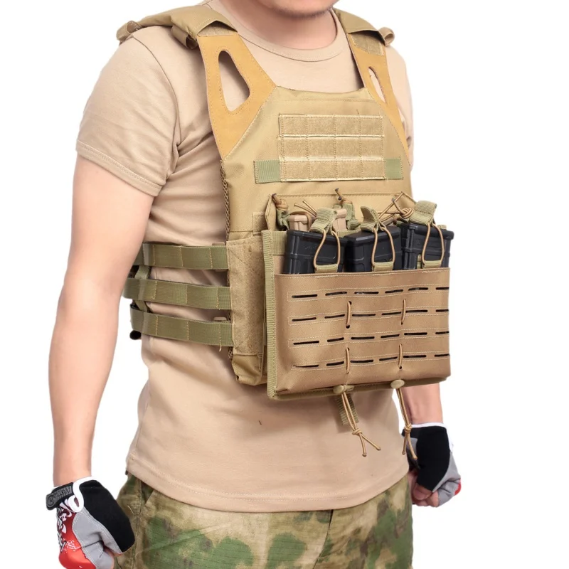 

Tactical Molle Magazine Pouch Open Top Mag Holder Triple Airsoft Mag Pouch Hunting Shooting Holster Pistol Bag Outdoor
