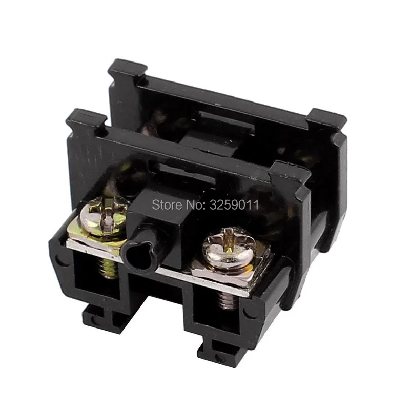 

1PCS TBC-20A Suyep 20A/600V Rail Mounted Assembled Screw Terminal Block Cable Connector