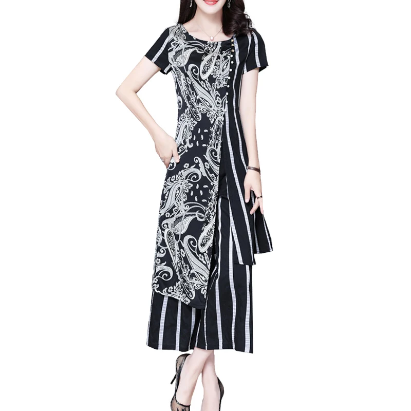 Irregular-Retro-Floral-Print-2-Piece-Set-Women-Fashion-Striped-Ensemble-Femme-Survetement-Summer-Ol-Wild (1)