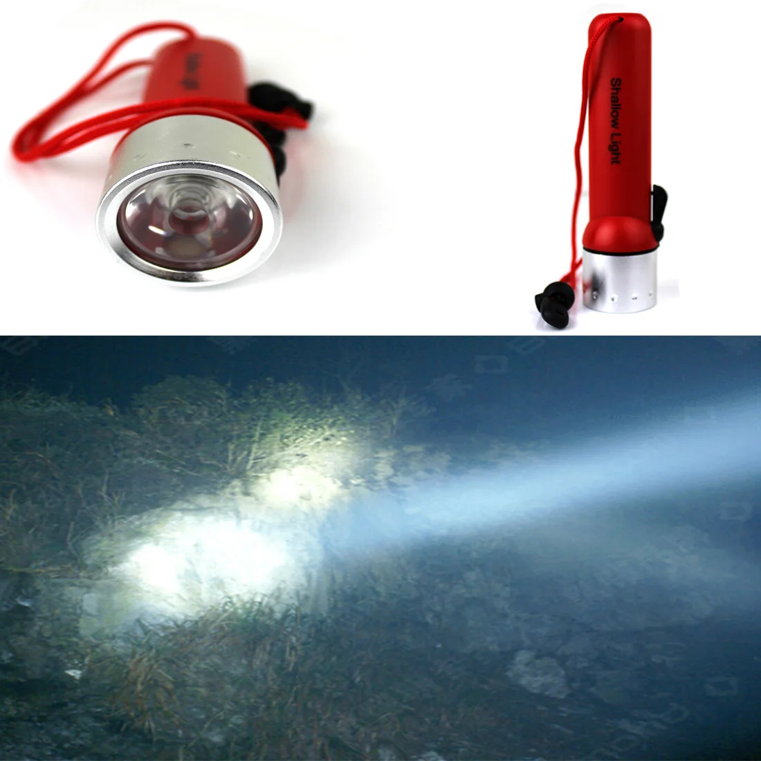 Nitecore Q5 LED Diving Flashlight Underwater Scuba Flashlight Torch