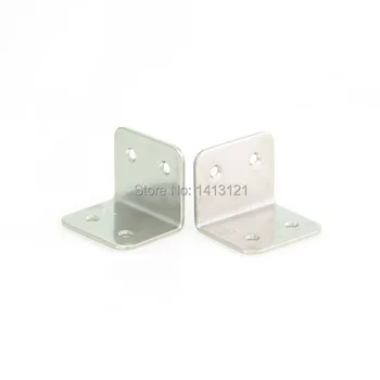 

free shipping metal corner bracket stainless steel furniture fitting thicken Connector hardware DIY part Reinforcement household
